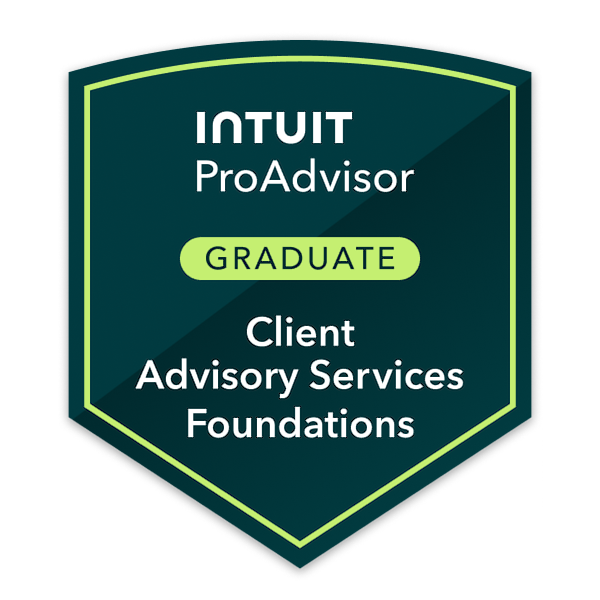 Client Advisory Services Foundations — verified on Credly