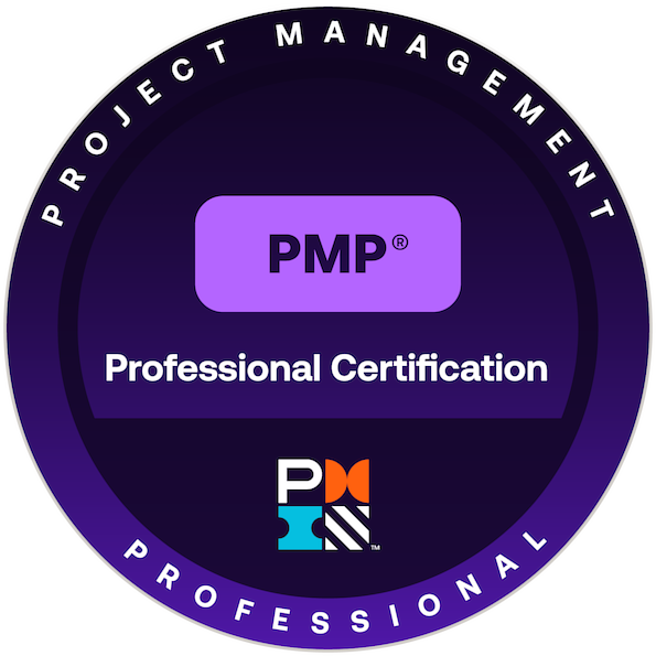 Project Management Professional (PMP) — verified on Credly