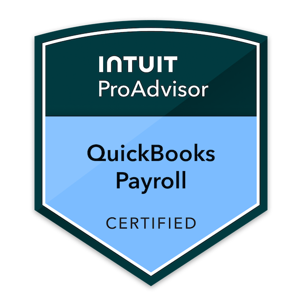 QuickBooks Online Payroll Certification — verified on Credly
